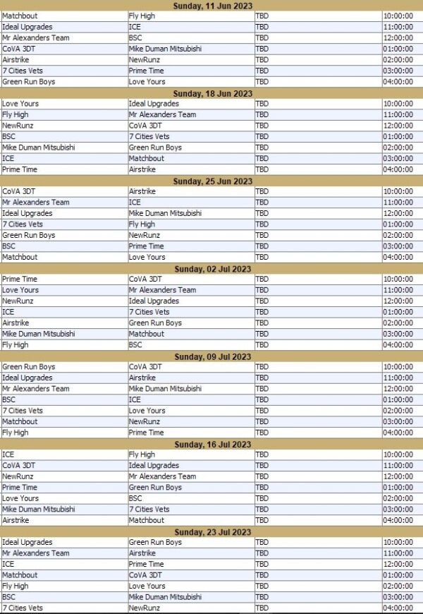 Summer League Schedule Virginia Hoop League