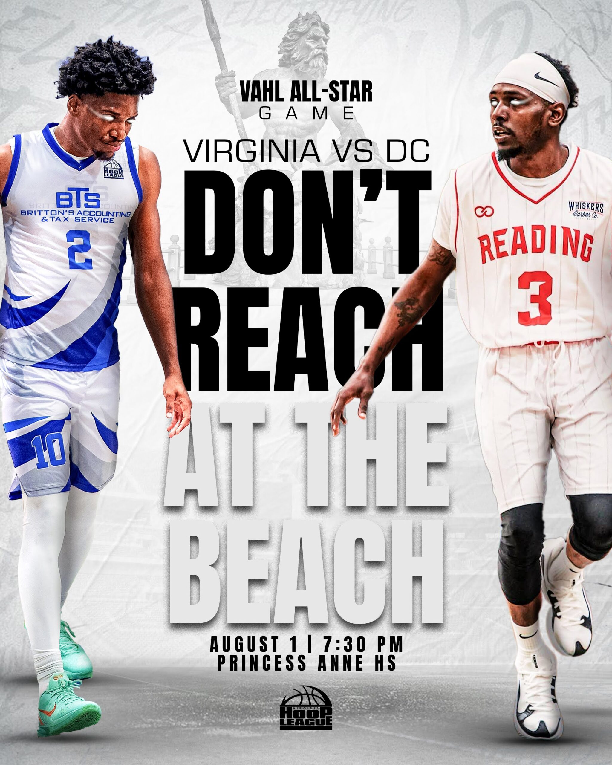 Don't Reach at the Beach // Virginia vs DC - Image 2
