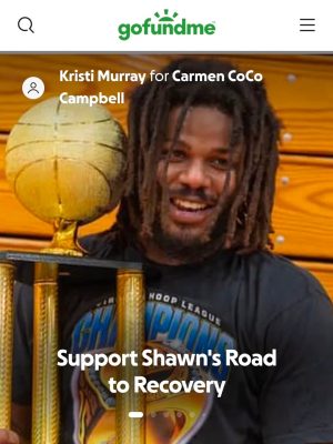 shawn sanders gofundme